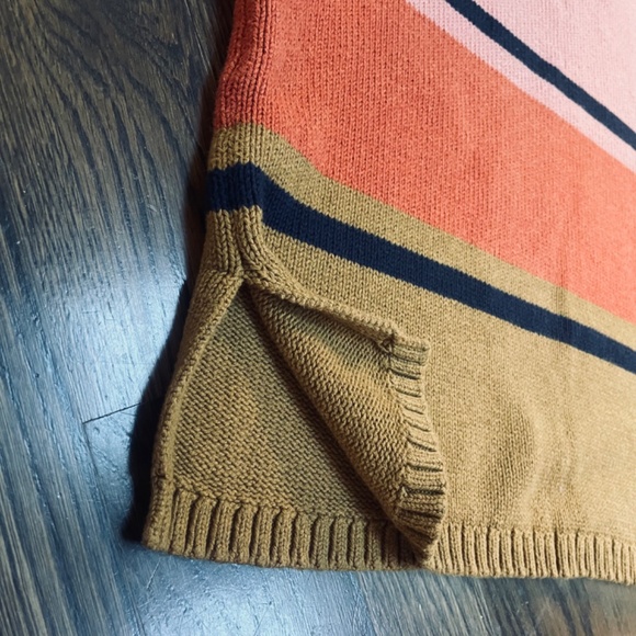 Pendleton Cotton/Wool blend Color Block Sweater - Picture 7 of 7